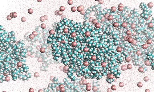 0point4M solution of C10TAB at 25C - EPSR refined micelle structures