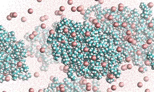 0point4M solution of C10TAB at 25C - EPSR refined micelle structures